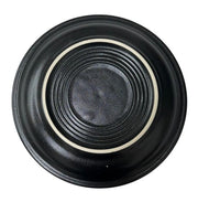 Fiesta - Foundry Black Bistro Coupe Salad Plate Homer Laughlin HLC Ceramic Dish