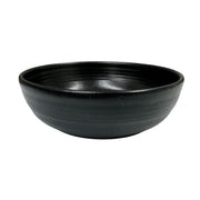 Fiesta - Foundry Black Coupe Salad Bowl Homer Laughlin HLC Ceramic Dish