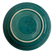 Fiesta - Turquoise Blue Bistro Coupe Salad Plate Homer Laughlin HLC Ceramic Dish