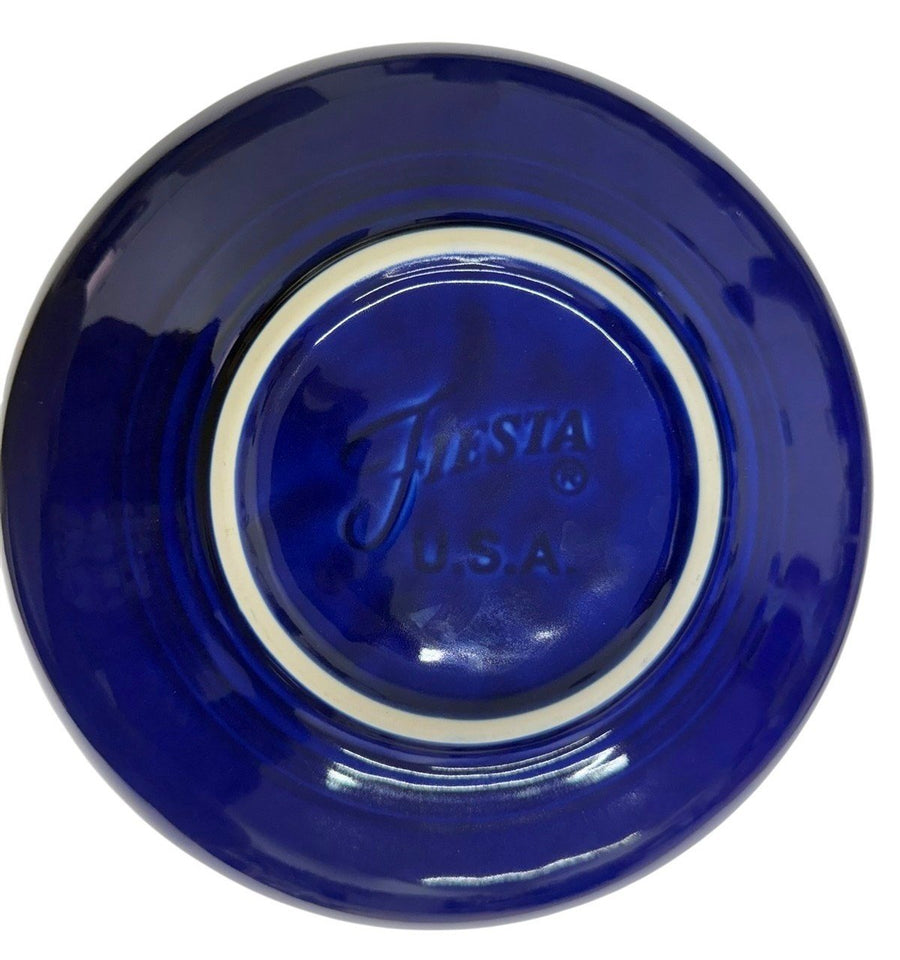 Fiesta - Twilight Blue XL Bistro Coupe Bowl Homer Laughlin HLC Ceramic Extra Large Bowl