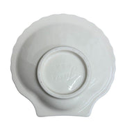 Fiesta - Linen Off-White Shell Shaped Plate Homer Laughlin HLC Ceramic Seashell Dish