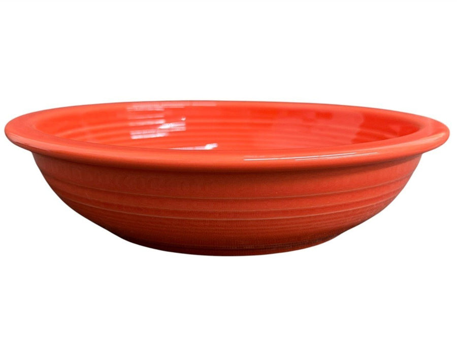 Fiesta - Poppy Orange 34oz Classic Rim Pasta Bowl Homer Laughlin HLC Ceramic Tableware