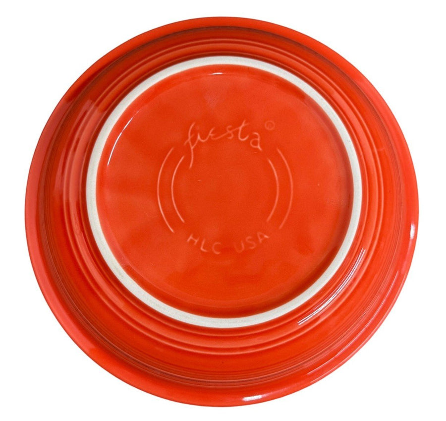 Fiesta - Poppy Orange 34oz Classic Rim Pasta Bowl Homer Laughlin HLC Ceramic Tableware