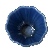 Fiesta - Lapis Blue Medium Flower Vase Homer Laughlin HLC Ceramic Collectible Decor