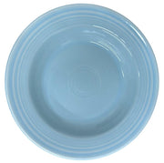 Fiesta - Sky Blue Rimmed Soup Bowl Homer Laughlin HLC Ceramic Bowl