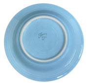 Fiesta - Sky Blue Rimmed Soup Bowl Homer Laughlin HLC Ceramic Bowl