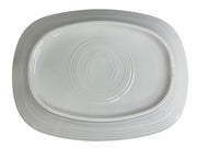 Fiesta - Linen Off-White Rectangular Platter Homer Laughlin HLC Ceramic Serving Dish