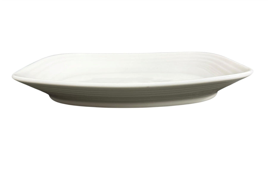 Fiesta - Linen Off-White Rectangular Platter Homer Laughlin HLC Ceramic Serving Dish