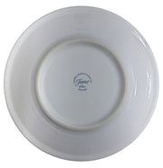 Fiesta - White Skull and Vine Sugar Luncheon Plate Homer Laughlin HLC Colorful Ceramic
