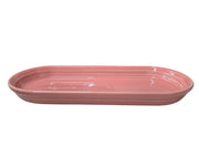 Fiesta - Peony Pink Small Oblong Platter / Bread Tray Homer Laughlin HLC Ceramic