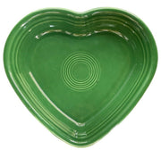Fiesta - Jade Green Medium Heart Shaped Bowl Homer Laughlin HLC Ceramic Dish