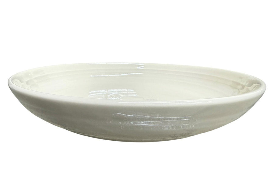 Fiesta - Linen Off-White Coupe Luncheon Bowl Homer Laughlin HLC Ceramic Dish