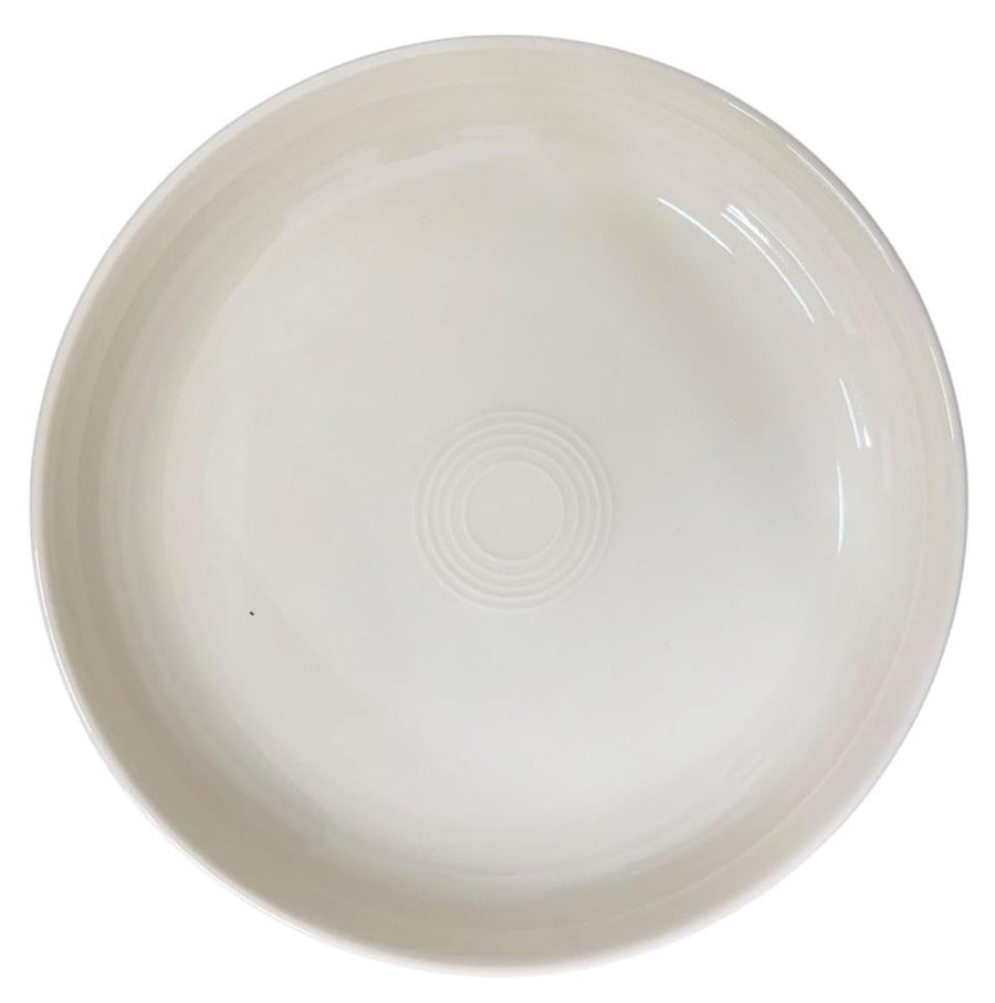 Fiesta - Linen Off-White Coupe Luncheon Bowl Homer Laughlin HLC Ceramic Dish