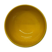 Fiesta - Daffodil Yellow 14oz Small Footed Bowl Homer Laughlin HLC Ceramic