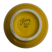 Fiesta - Daffodil Yellow 14oz Small Footed Bowl Homer Laughlin HLC Ceramic
