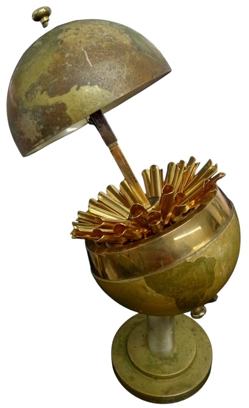 Globe Cigarette Holder Art Deco Likely 1920s Antique Collectible Decorative