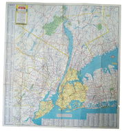 Esso Road Maps New York, New Jersey & New England 1939 & 1941 Collectible Travel