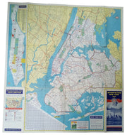 Esso Road Maps New York, New Jersey & New England 1939 & 1941 Collectible Travel