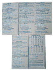 MBTA Commuter Rail Schedules 2005 Set Of 5 Collectible Railroad Mitt Romney