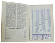 Rand McNally Chicago Street Guide & Transportation Directory 1954 Book/Map