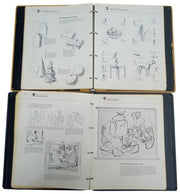 Books Famous Artists Painting Courses Lessons 2 & 6 Norman Rockwell 1953