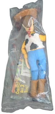 Disney Pixar Toy Story Woody Burger King Toy Sealed 1995 Retro Collectible