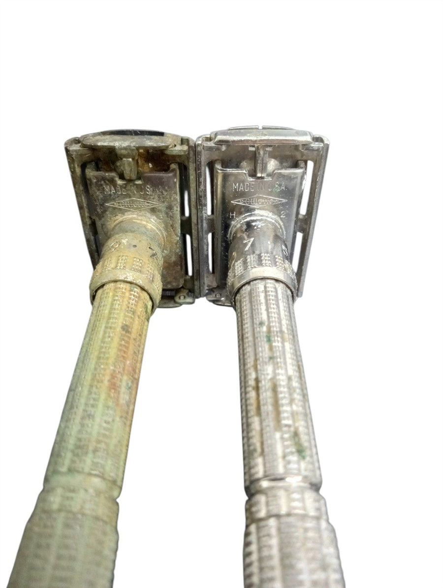 Gillette Safety Razors Likely 1950s Vintage Collectible Nostalgic Shaving