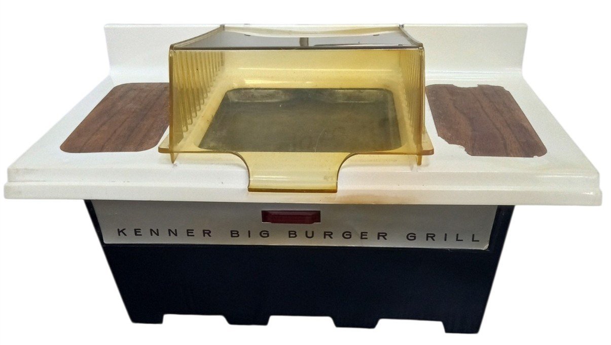 Kenner Big Burger Grill Toy W/Original Box 1960s Vintage Collectible Toy