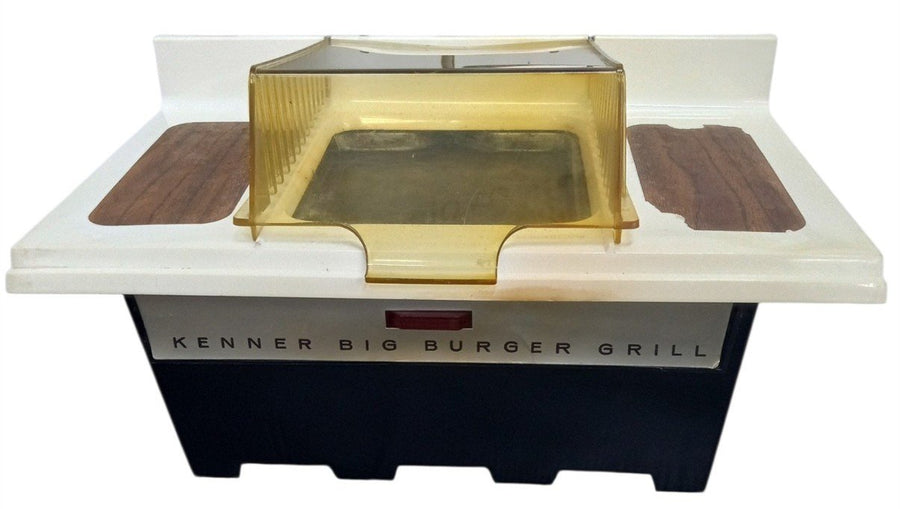 Kenner Big Burger Grill Toy W/Original Box 1960s Vintage Collectible Toy