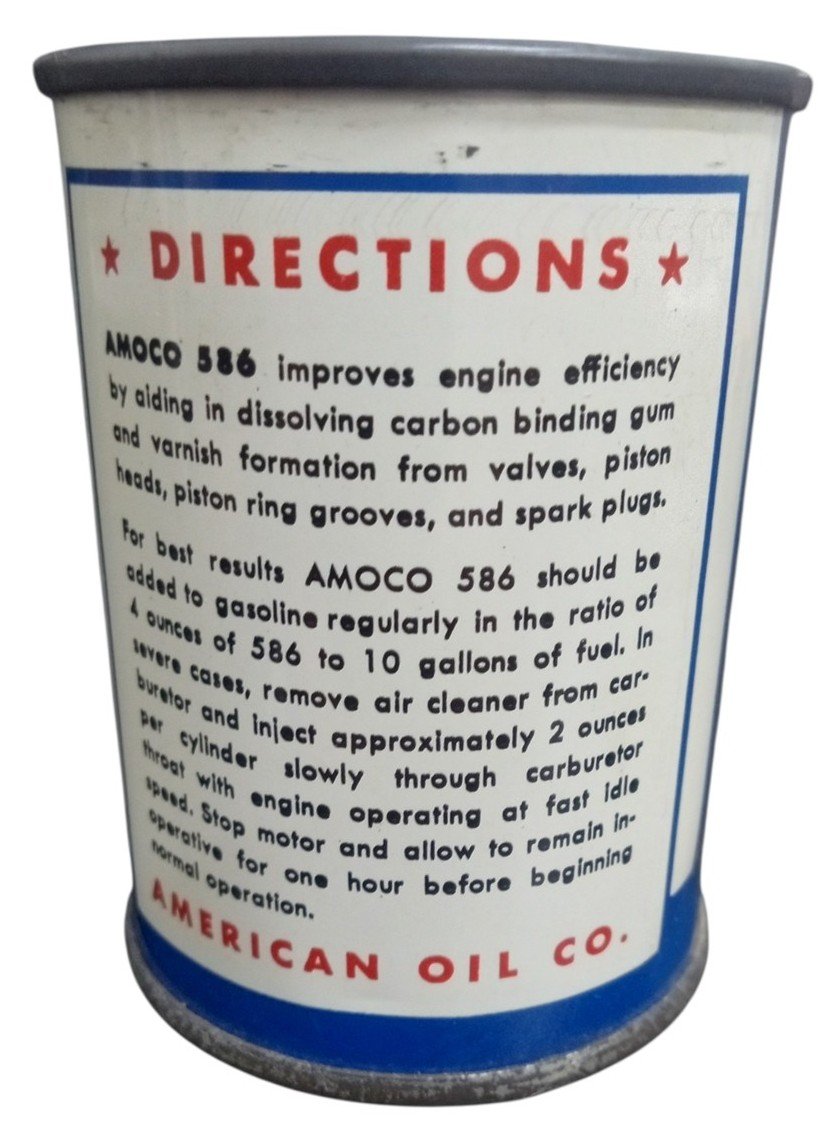 Amoco Oil Can Coin Bank Likely 1960s Vintage Collectible Petroliana Unique