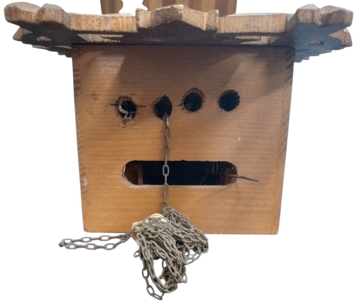 Elgin Cuckoo Clock Made In Germany Vintage For Parts/Repair Not Working