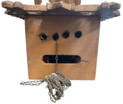 Elgin Cuckoo Clock Made In Germany Vintage For Parts/Repair Not Working