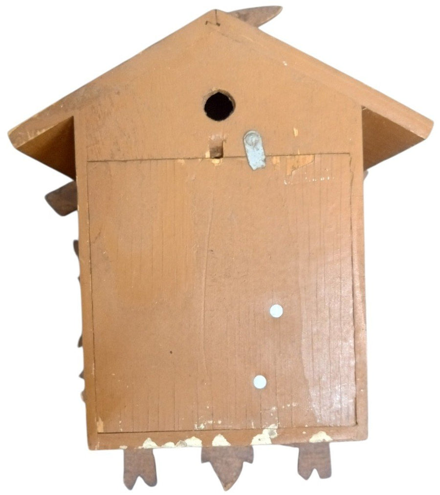 Elgin Cuckoo Clock Made In Germany Vintage For Parts/Repair Not Working