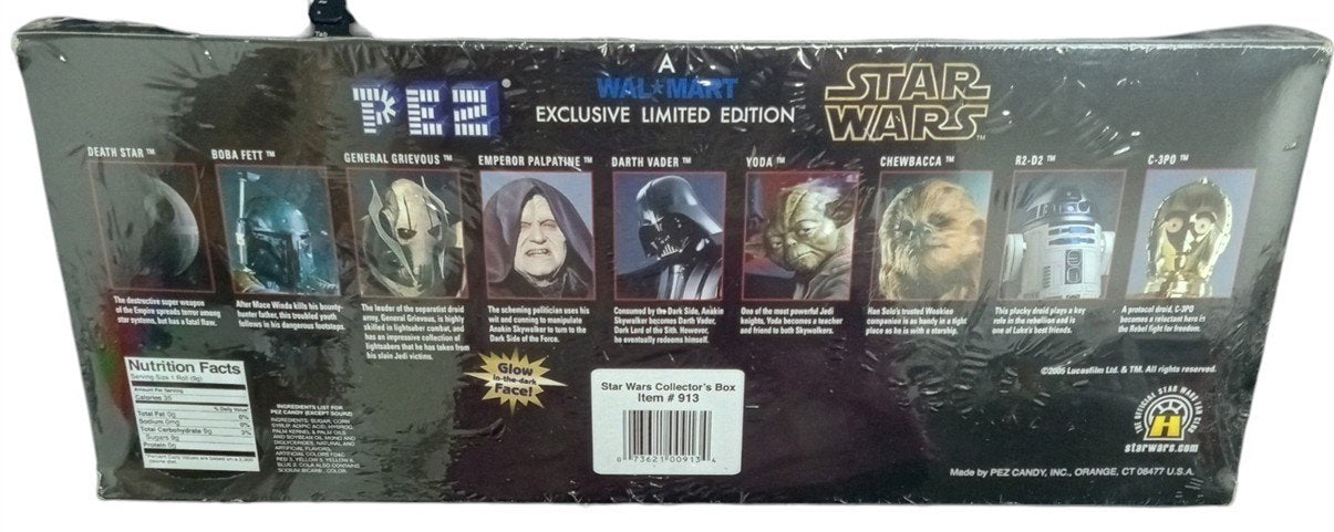 Star Wars PEZ Walmart Collector's Set 2005 Retro Collectible Nostalgic