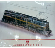 Pennsylvania GG-1 Christopher Iorillo Limited Edition Lithograph 25"x33.5" 1996