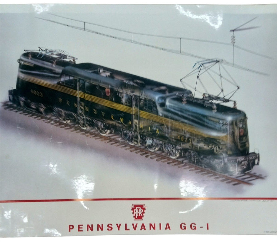 Pennsylvania GG-1 Christopher Iorillo Limited Edition Lithograph 25"x33.5" 1996