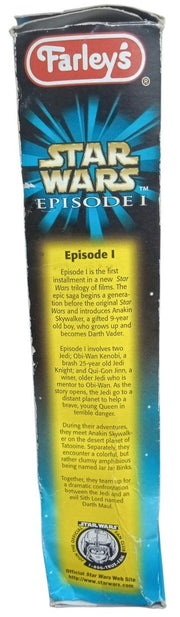 Farley's Star Wars Episode I Fruit Snacks 1999 Never Opened Retro Collectible