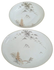 Sone China Kiyomizu Dish Set 42 Pc Vintage Collectible Serveware Made In Japan