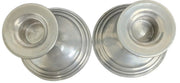 Reed & Barton Pewter Candlestick Holders Likely 1960s Vintage Collectible
