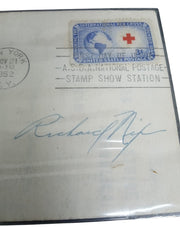 ASDA Red Cross Letter Signed By Richard Nixon 1952 Antique Historical Autograph