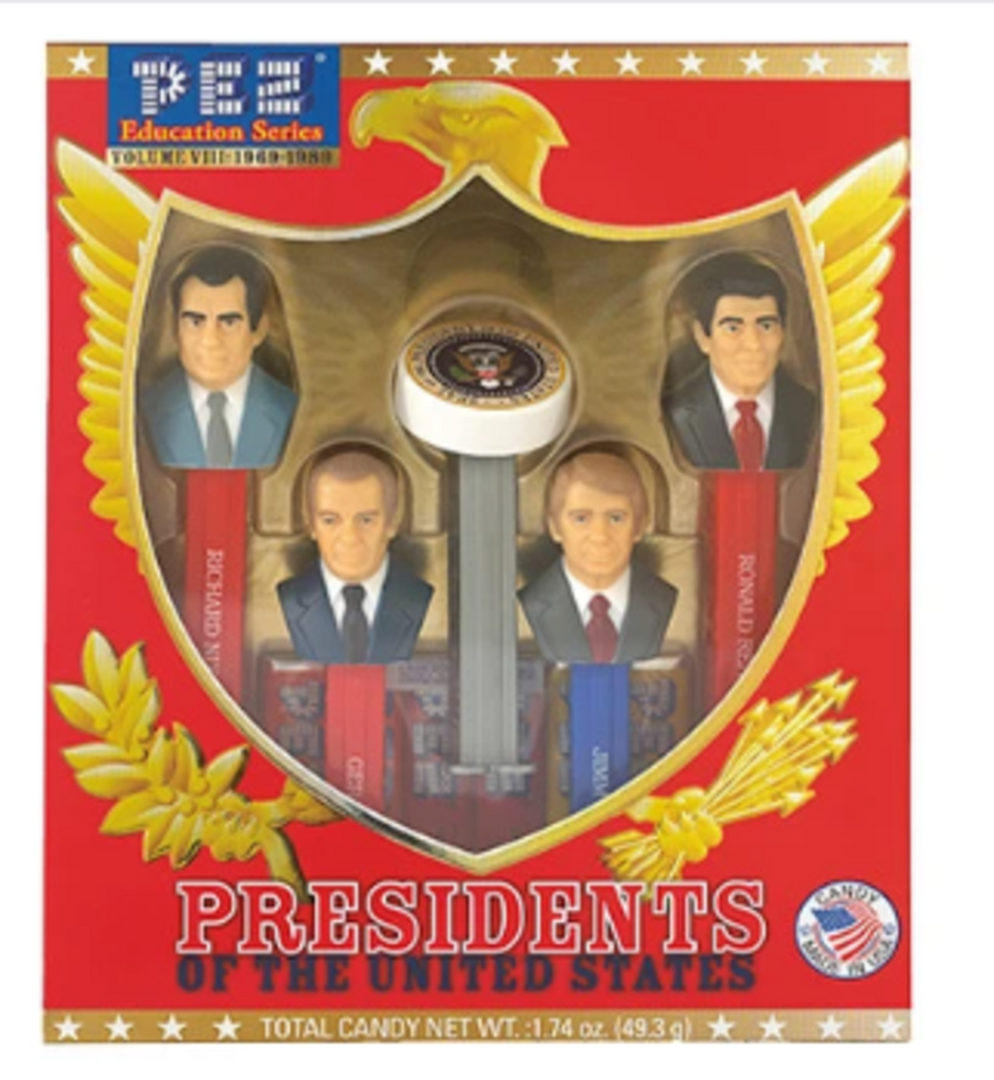 Pez President Set VIII - with Candy (DIS)