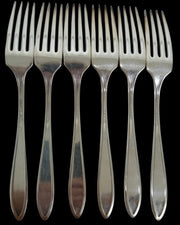Oneida Community Plate Adam Pattern Forks & Knives Set Of 12 Vintage Collectible