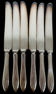 Oneida Community Plate Adam Pattern Forks & Knives Set Of 12 Vintage Collectible