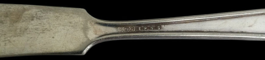 National Silver Co Lady Grace Butter Spreaders Set Of 8 Vintage Silverware
