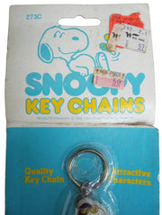 Snoopy Keychain Still Sealed 1965 Vintage Collectible Nostalgic Peanuts