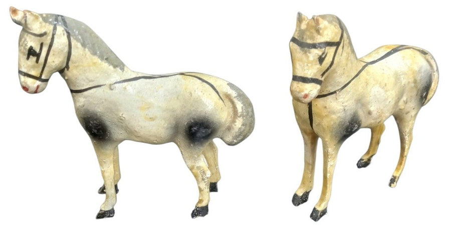 Putz Horses Made In Germany Likely 1940s Vintage Antique Collectible Toys