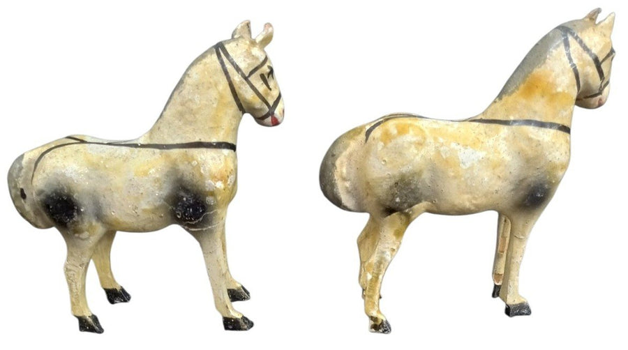 Putz Horses Made In Germany Likely 1940s Vintage Antique Collectible Toys