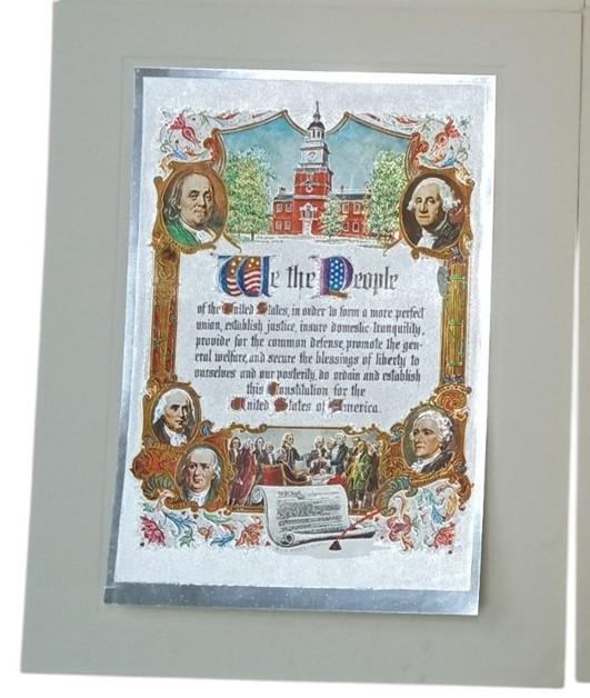 Lattavo Brothers J.R. Rosen American Heritage Etchings W/Envelope Set Of 4
