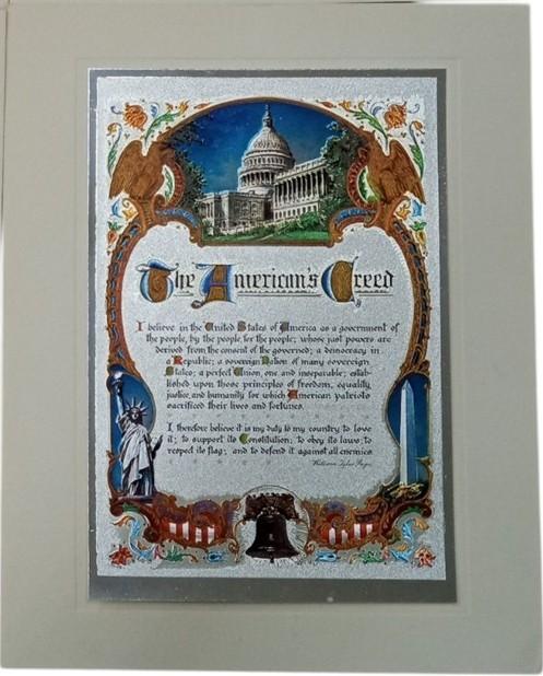 Lattavo Brothers J.R. Rosen American Heritage Etchings W/Envelope Set Of 4