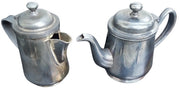 DJ Japan Silverplate Creamer & Mini Tea/Coffee Pot Vintage Collectible Serveware